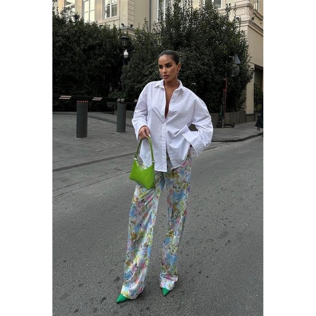 Mirian Sırt Dekolteli Gömlek 3228-08 155821 Mirian Sırt Dekolteli Gömlek 3228-08 155821