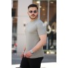 Erkek Ağaç Kabuğu Desenli Kısa Kollu T-shirt - 161250 Erkek Ağaç Kabuğu Desenli Kısa Kollu T-shirt - 161250
