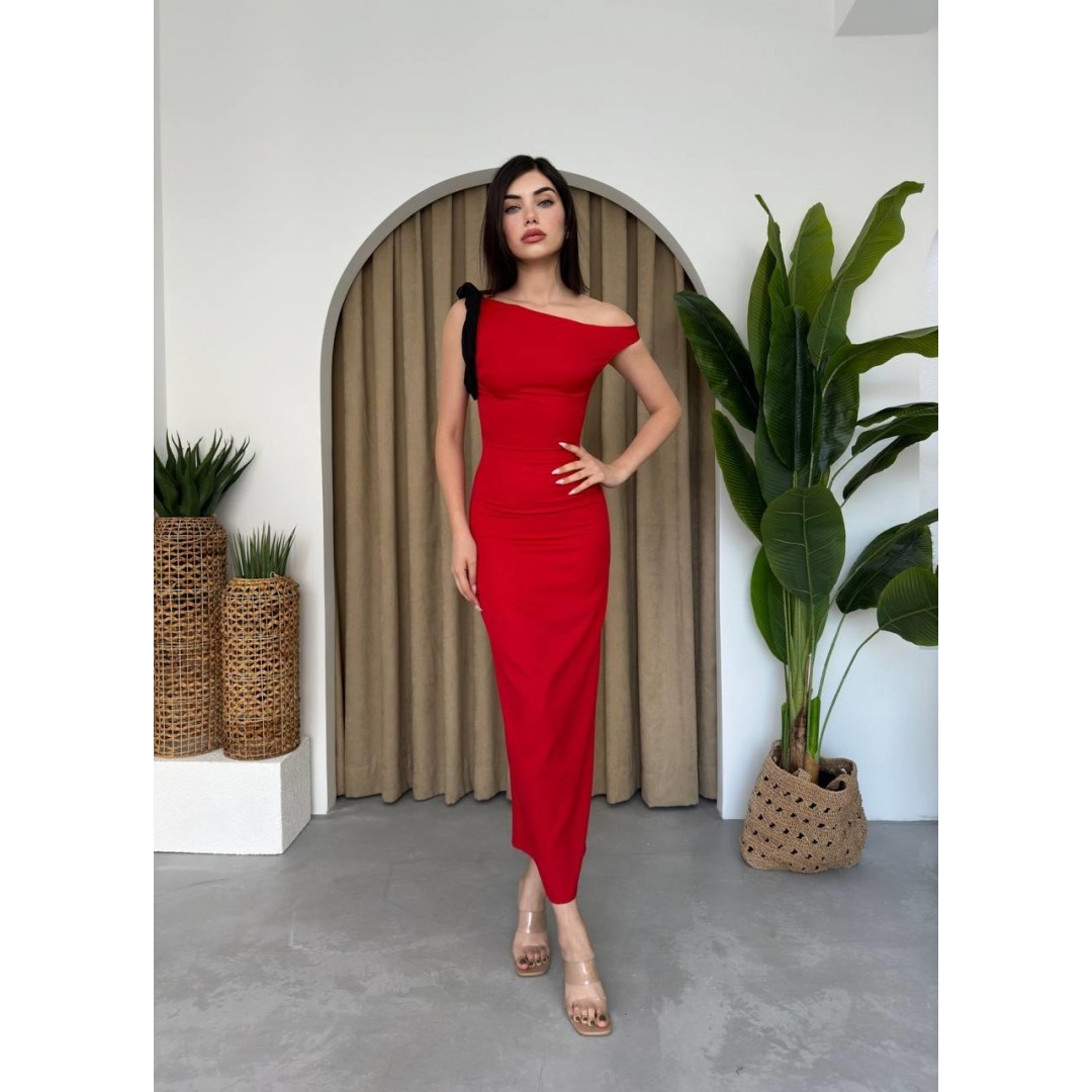 Jovani Omuz Detaylı Elbise - 147491 Jovani Omuz Detaylı Elbise - 147491