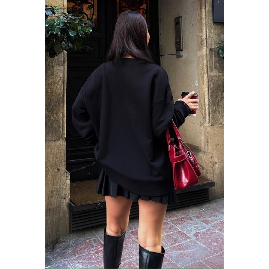 Püskül Detaylı Sweatshirt 8051 158381 Püskül Detaylı Sweatshirt 8051 158381