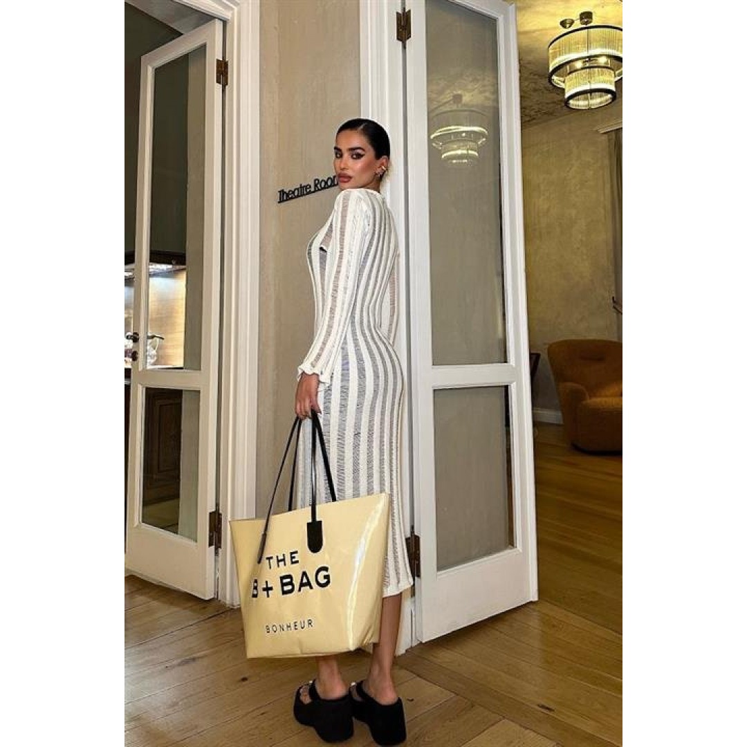 Marcella Kroşe Midi Elbise 2663-23 155749 Marcella Kroşe Midi Elbise 2663-23 155749