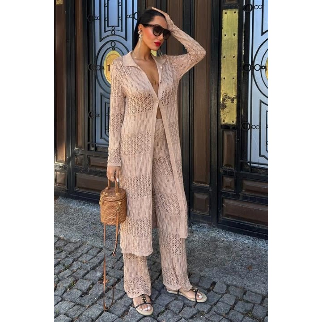 Bridget Ajurlu Uzun Hırka Takım 9881 155047 Bridget Ajurlu Uzun Hırka Takım 9881 155047