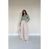 Bej Pileli Comfort Pantolon 154001 Bej Pileli Comfort Pantolon 154001