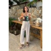 Jasmin Süzüneli Keten Tulum 1280-08 155705 Jasmin Süzüneli Keten Tulum 1280-08 155705