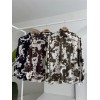 Batik Desenli Chanel Saten Gömlek 3467 - 159108 Batik Desenli Chanel Saten Gömlek 3467 - 159108