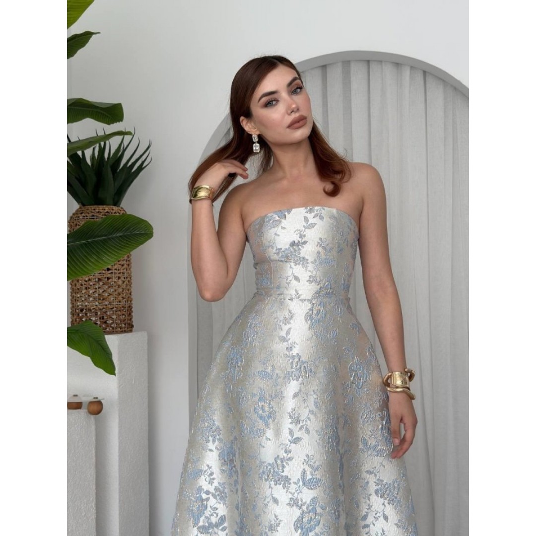 Haseki Straplez Elbise 163426