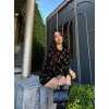 Kadın Bisiklet Yaka Uzun Kol Triko Mini Boy Elbise - 134640 Kadın Bisiklet Yaka Uzun Kol Triko Mini Boy Elbise - 134640