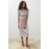 Fancy Büzgülü Midi Elbise 2695-8 155671 Fancy Büzgülü Midi Elbise 2695-8 155671