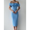 Popi Madonna Yaka Kalem Elbise - 147484 Popi Madonna Yaka Kalem Elbise - 147484