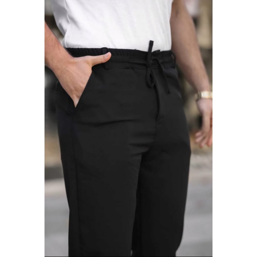 Erkek Beli Bağcıklı Jogger Pantolon - 156760