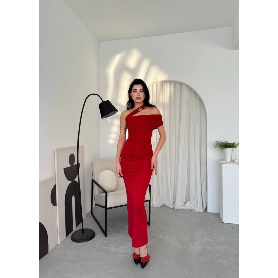 Reta Çapraz Omuz Elbise - 152388 Reta Çapraz Omuz Elbise - 152388