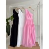 Tek Omuzlu Pile Detay Maxi Elbise 2895 160562 Tek Omuzlu Pile Detay Maxi Elbise 2895 160562