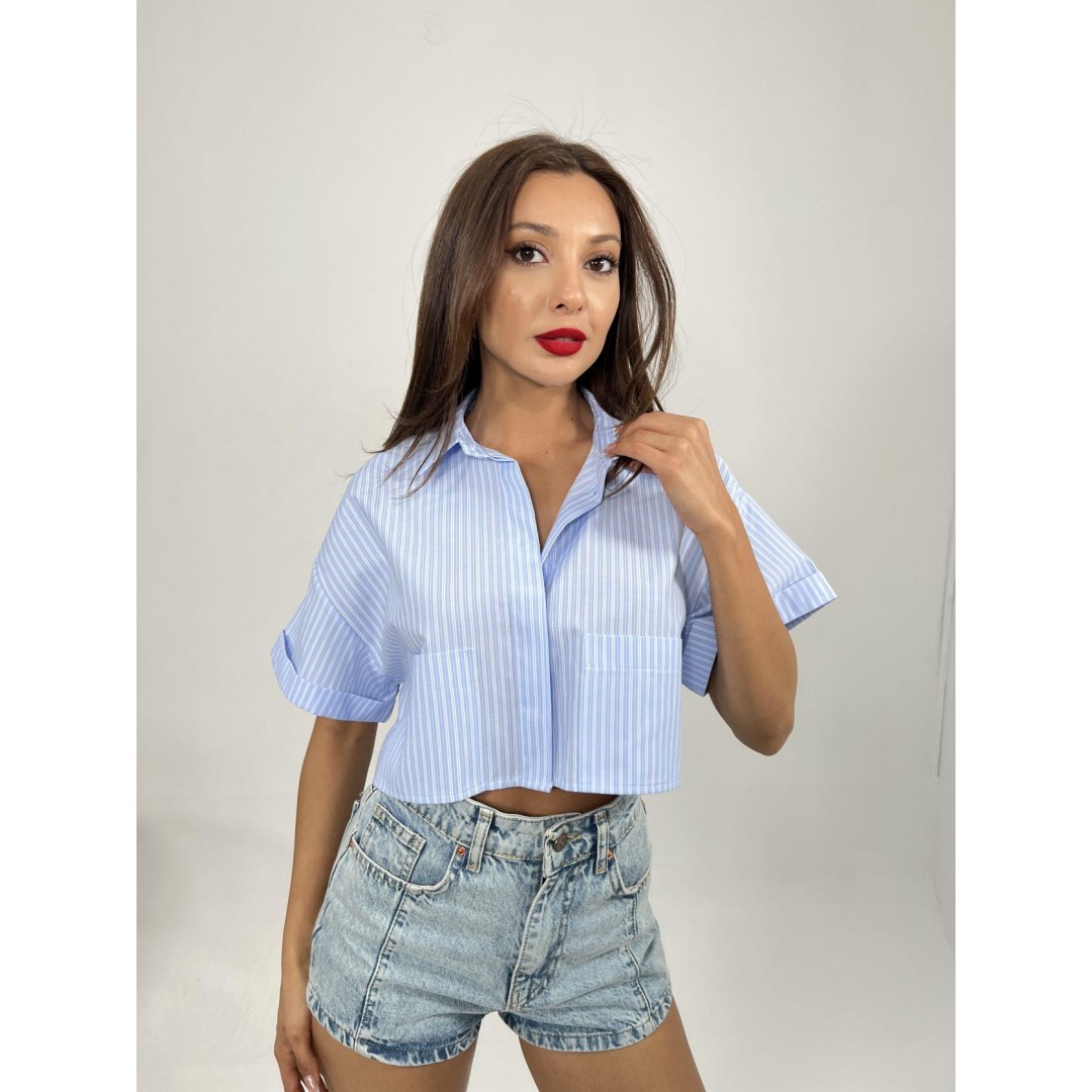 6882 BLUZ-SAN DİEGO ÇİZGİLİ 143179