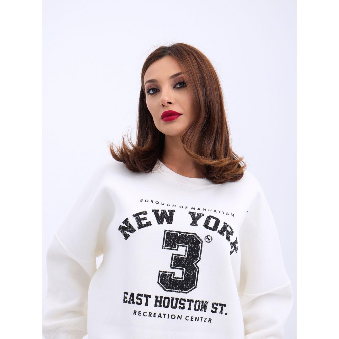 6730 SWEAT-EKRU - 143085 6730 SWEAT-EKRU - 143085