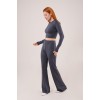 Fitilli Bluz Ve Pantolon Antrasit İkili Takım 147558 Fitilli Bluz Ve Pantolon Antrasit İkili Takım 147558