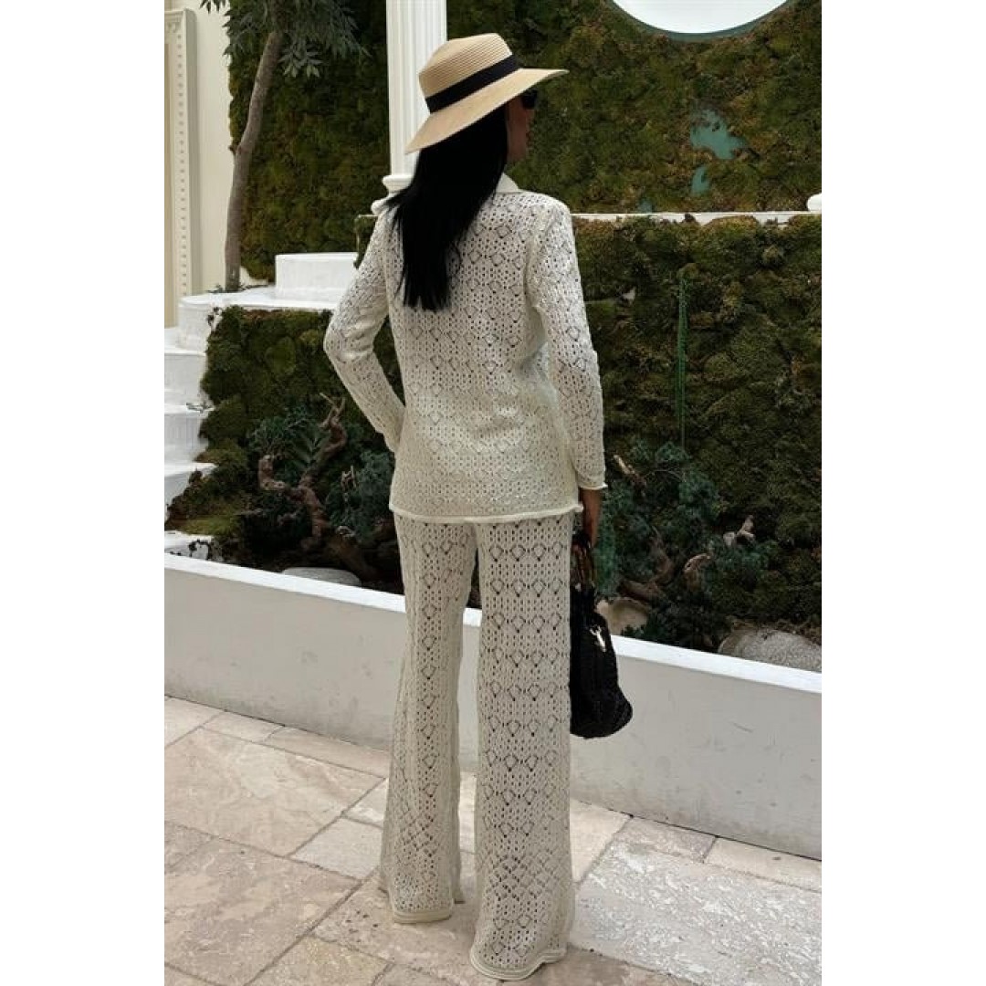Odette Ajurlu Triko Pantolon Takım 9934 155009