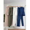 Straplez Büstiyerli Plazzo Pantolonlu Çizgili Takım 10151 159269 Straplez Büstiyerli Plazzo Pantolonlu Çizgili Takım 10151 159269