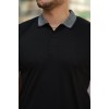 Erkek Yakalı Kagi Kumaş Kısa Kollu T-shirt 160902 Erkek Yakalı Kagi Kumaş Kısa Kollu T-shirt 160902