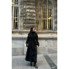 KAŞE KABAN MAXİ - Siyah 150447 KAŞE KABAN MAXİ - Siyah 150447