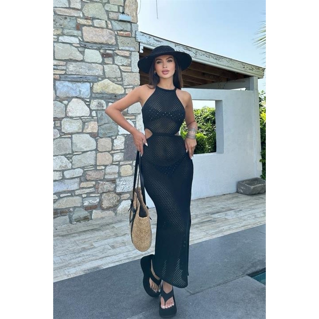 Aurelie Ajurlu Cut Out Elbise 2767 155508