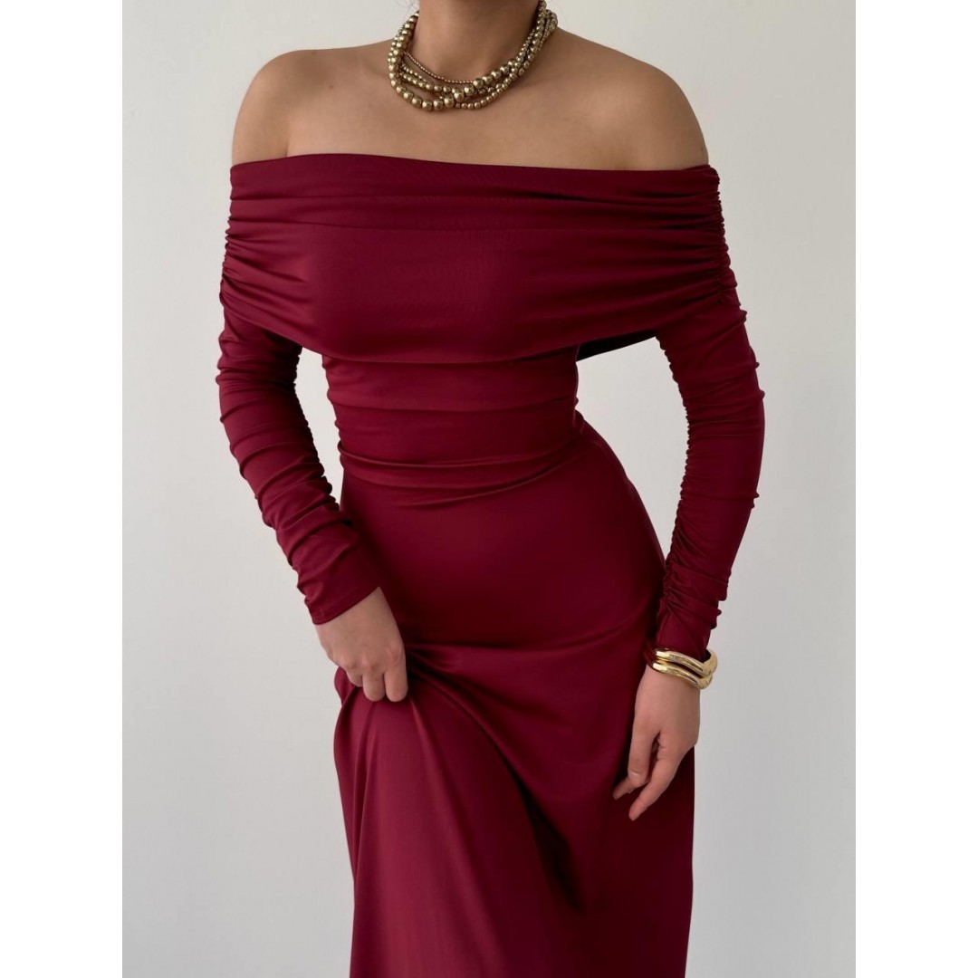 Uras Straplez Elbise 147041 Uras Straplez Elbise 147041