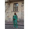 SATEN KRUVAZE BAĞLAMALI BLUZ- PANTOLON TAKIM - Yeşil 153591 SATEN KRUVAZE BAĞLAMALI BLUZ- PANTOLON TAKIM - Yeşil 153591