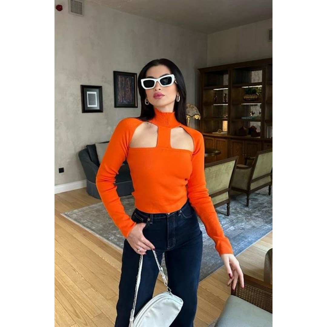 Bethany Cut Out Bluz 3126-02 155841 Bethany Cut Out Bluz 3126-02 155841
