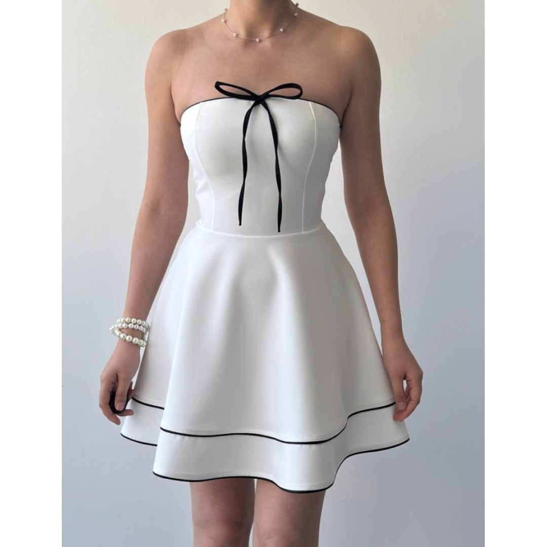 Yuna Straplez Elbise 161538 Yuna Straplez Elbise 161538