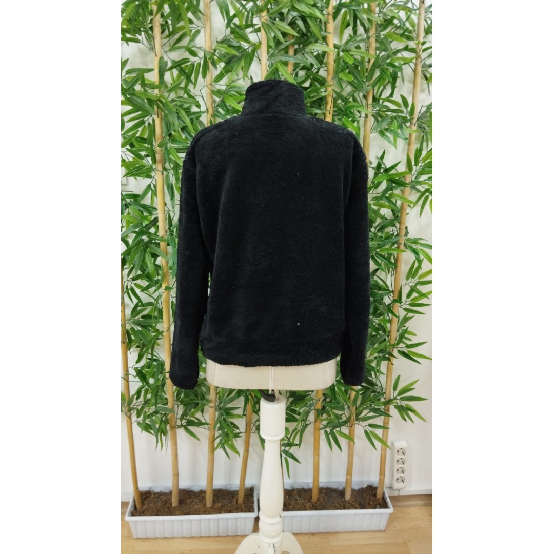 Kadın Uzun Kollu önden Fermuarlı Cepli Peluş Sweat - 134629 Kadın Uzun Kollu önden Fermuarlı Cepli Peluş Sweat - 134629