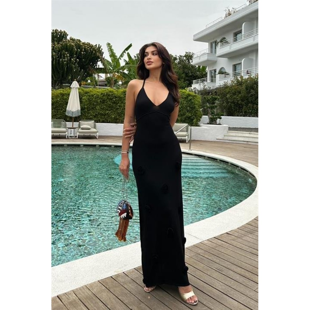 Eugenia Çiçek Nakışlı Elbise 2775 155497 Eugenia Çiçek Nakışlı Elbise 2775 155497