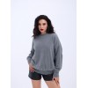 42331 TRİKO SIFIR YAKA SALAŞ KAZAK-GRİ 143945 42331 TRİKO SIFIR YAKA SALAŞ KAZAK-GRİ 143945