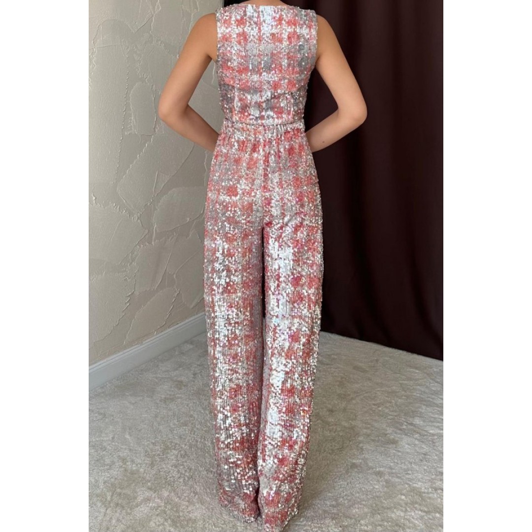 Gri Pullu Yelek Ve Pantolon Takım 152825