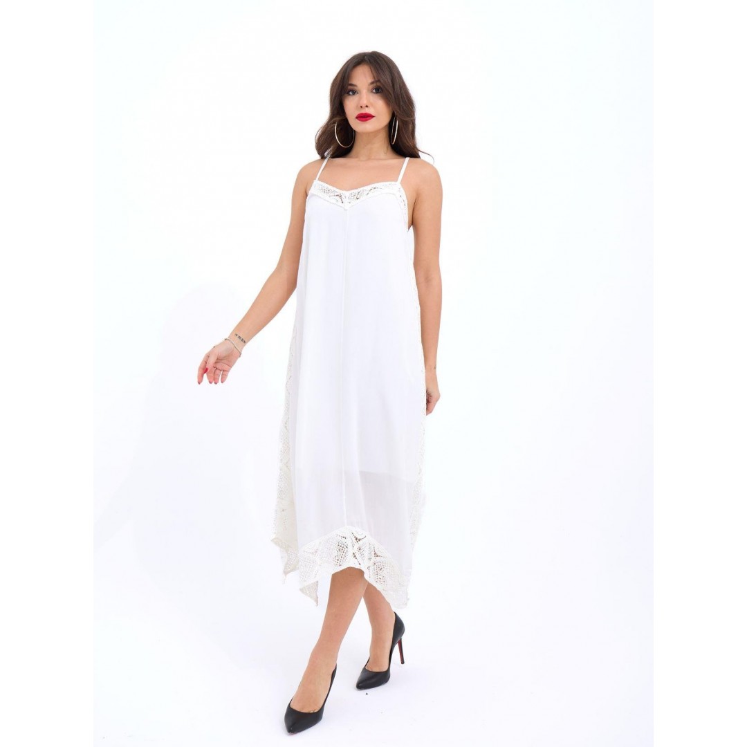 7108 ELBİSE-EKRU 143760 7108 ELBİSE-EKRU 143760