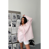 SİMLİ ÇİZGİLİ VUAL GÖMLEK - Pembe 158866 SİMLİ ÇİZGİLİ VUAL GÖMLEK - Pembe 158866