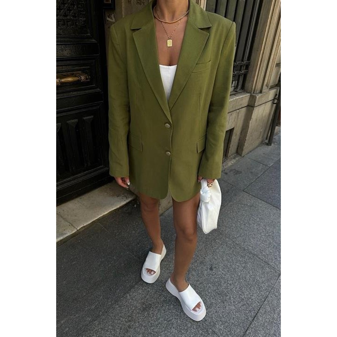 Agnes Blazer Keten Ceket 6105 155215 Agnes Blazer Keten Ceket 6105 155215