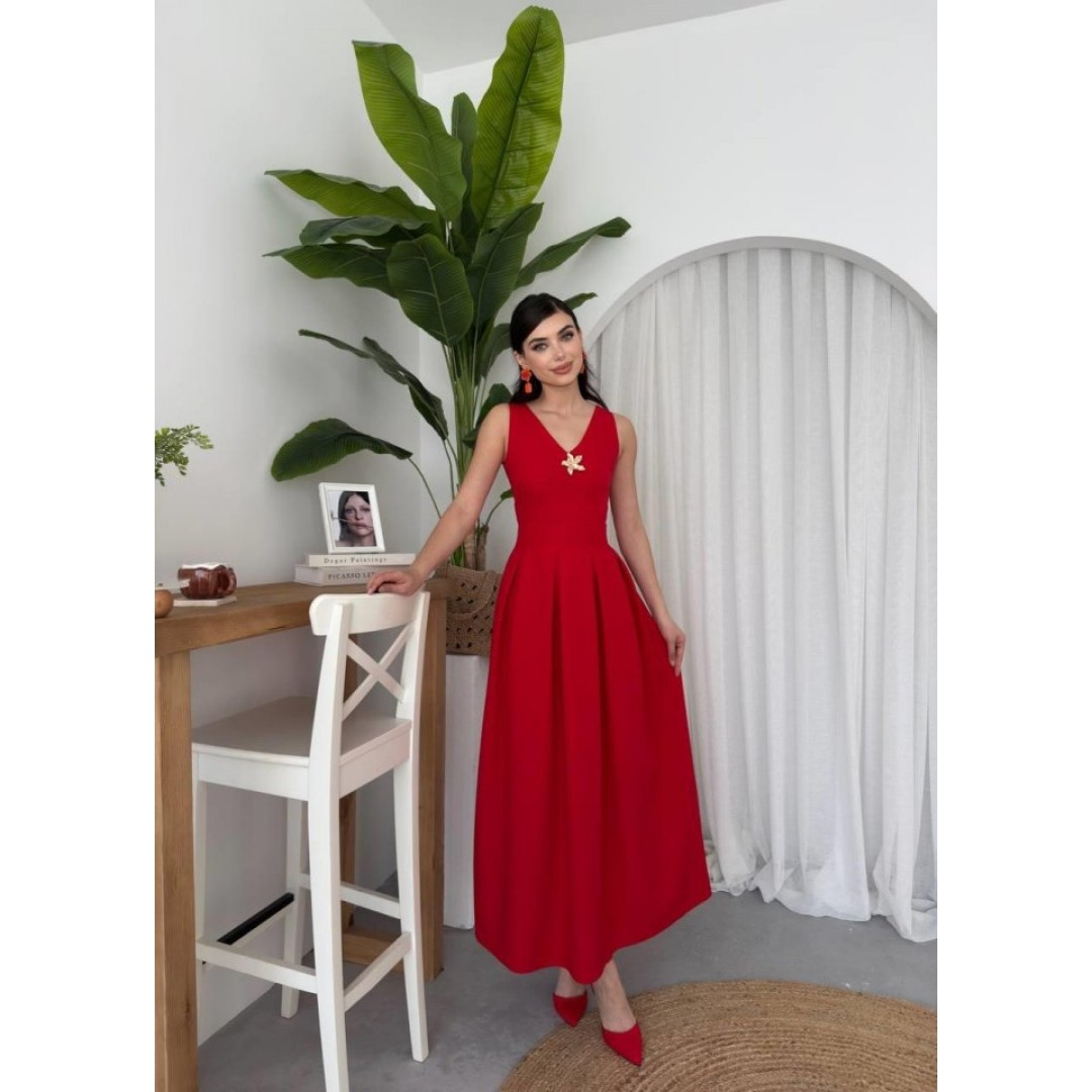 Late Yıldız Detaylı Elbise - 152385