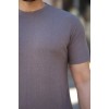 Erkek Ağaç Kabuğu Desenli Kısa Kollu T-shirt - 161248 Erkek Ağaç Kabuğu Desenli Kısa Kollu T-shirt - 161248