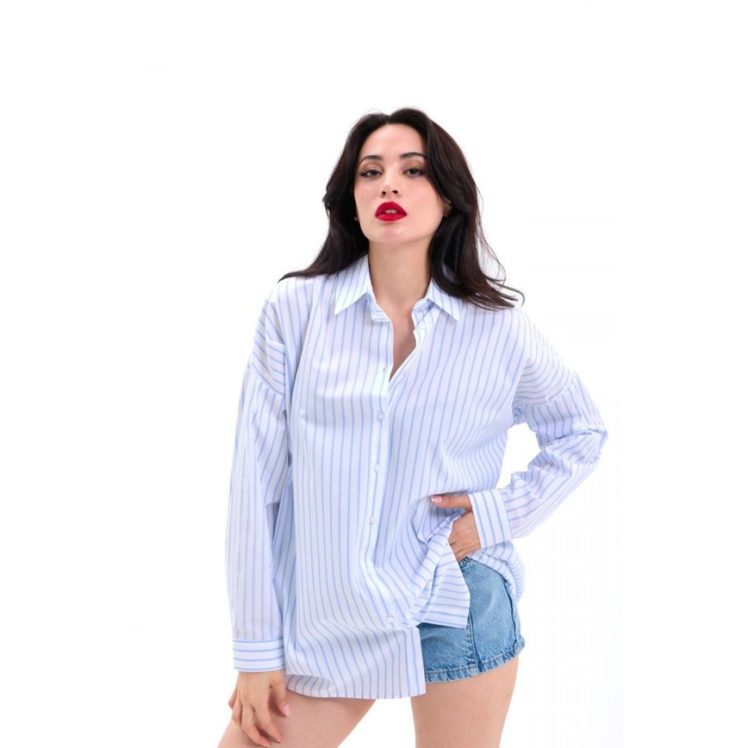 7448 GÖMLEK-PALERMO ÇİZGİLİ - 160305 7448 GÖMLEK-PALERMO ÇİZGİLİ - 160305