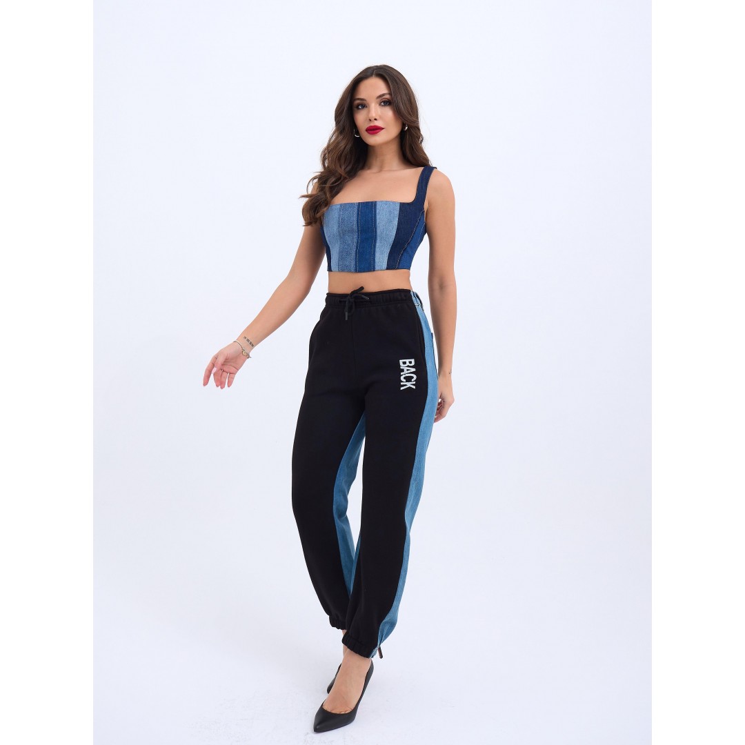 6890 KOT CROP-MAVİ 143334 6890 KOT CROP-MAVİ 143334