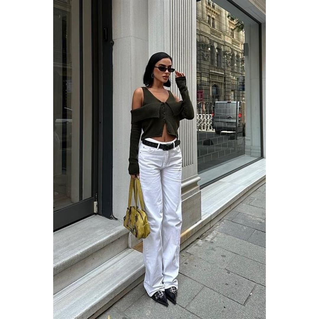 Cynthia Cut Out Triko Hırka 5116-23 155735 Cynthia Cut Out Triko Hırka 5116-23 155735