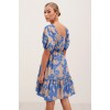 2351 Kloş Poplin Elbise - D.Mavi 90558 2351 Kloş Poplin Elbise - D.Mavi 90558