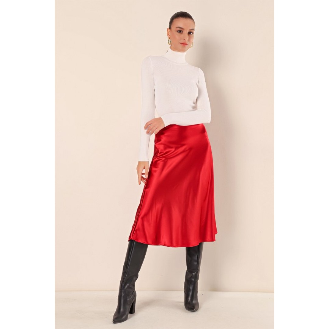 15806 Saten Etek - Bordo 90607 15806 Saten Etek - Bordo 90607