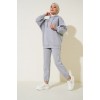 55434 Oversize Eşofman Takımı - Gri 90646 55434 Oversize Eşofman Takımı - Gri 90646