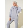 55434 Oversize Eşofman Takımı - Gri 90646 55434 Oversize Eşofman Takımı - Gri 90646