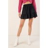 1884 Örme Mini Etek - Siyah 90658 1884 Örme Mini Etek - Siyah 90658