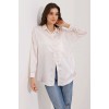 3985 Oversize Saten Gömlek - Bej 90739 3985 Oversize Saten Gömlek - Bej 90739