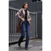 5853 Kruvaze Yaka Trençkot - M. Taba 90761