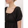 2351 Kloş Poplin Elbise - A.Siyah 90877 2351 Kloş Poplin Elbise - A.Siyah 90877