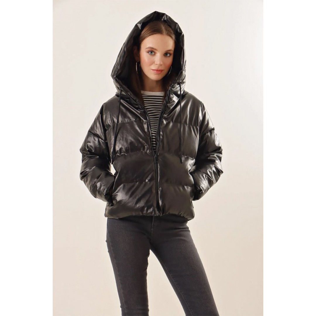 5114 Oversize Deri Mont - Siyah 144759 5114 Oversize Deri Mont - Siyah 144759