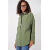3900 Oversize Uzun Basic Gömlek - A.Haki 144774 3900 Oversize Uzun Basic Gömlek - A.Haki 144774